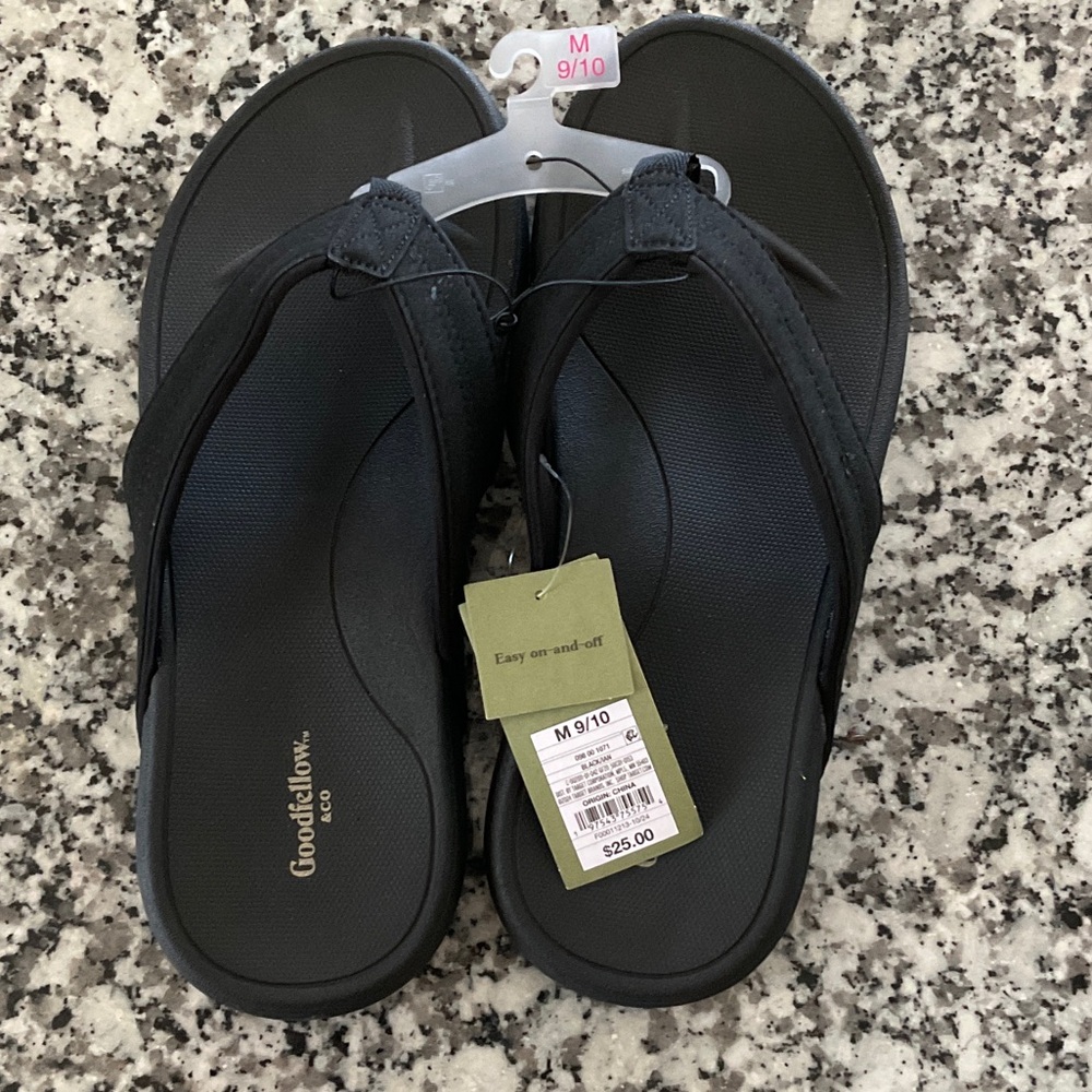 Goodfellow & Co Black Women's Flip Flop Sandals